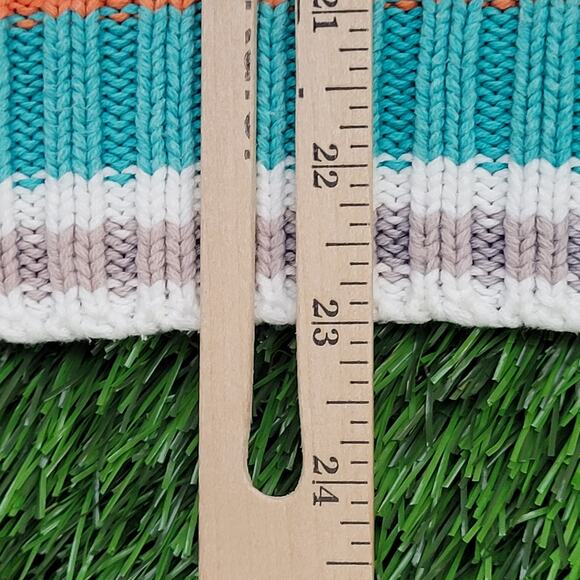 Vintage 70s French MOD Sweaters Womens Medium 21x23 White - Picture 10 of 10